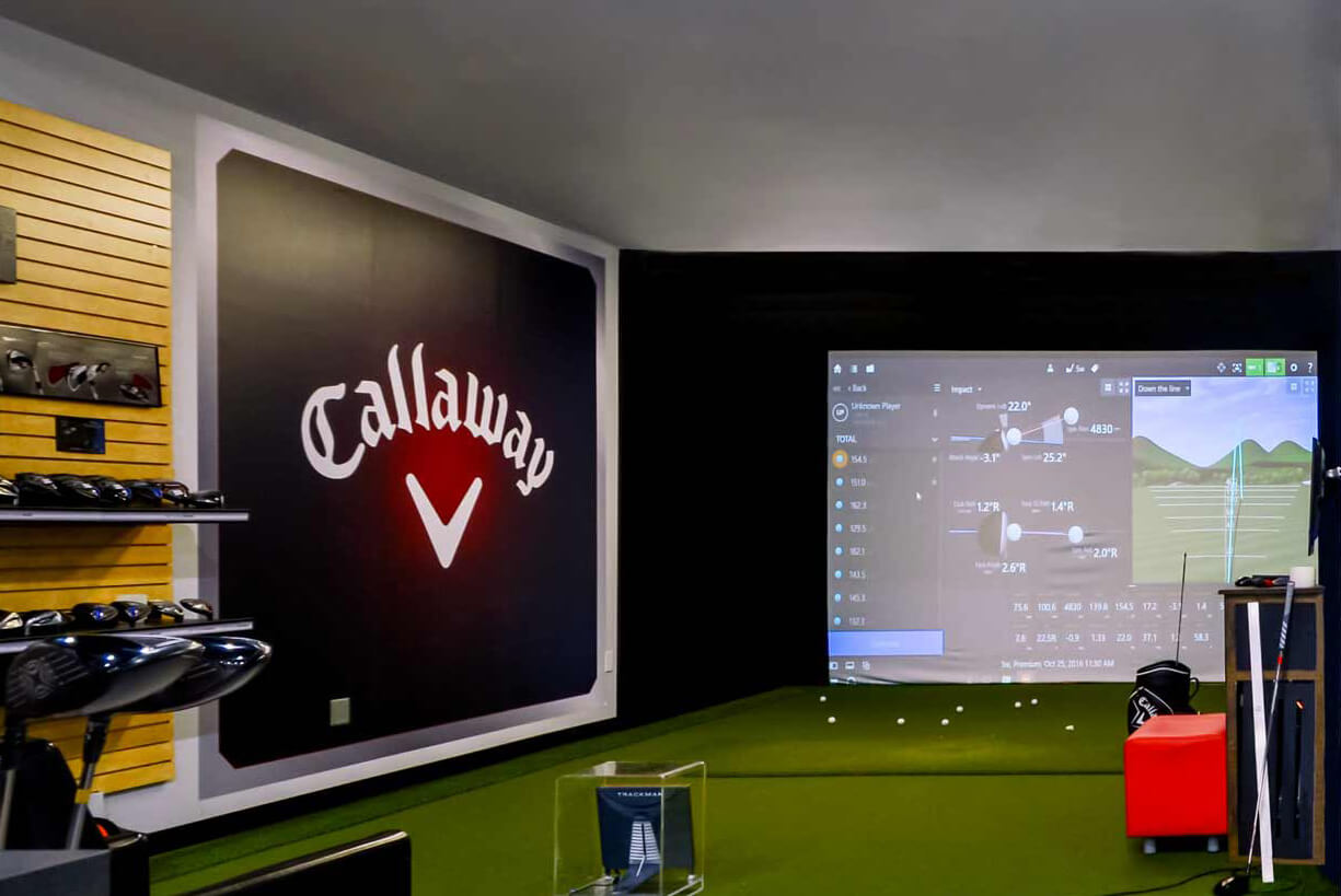We feature two TrackMan simulators that allow you to play some of the world’s most famous golf courses.